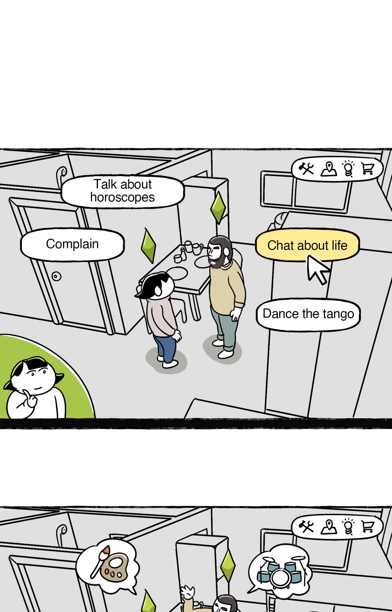 Nora Swipes Right Chapter 226 page 1 - 