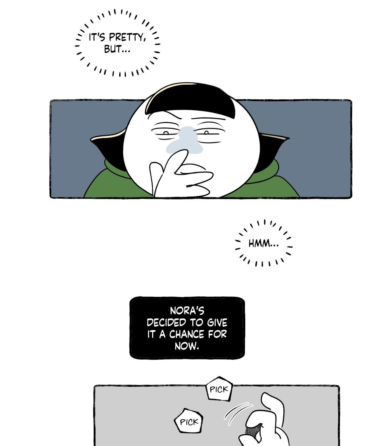 Nora Swipes Right Chapter 243 page 56 - 