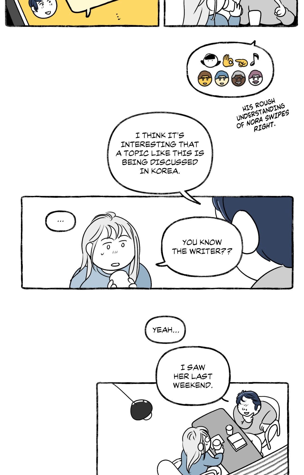 Nora Swipes Right Chapter 253 page 9 - 