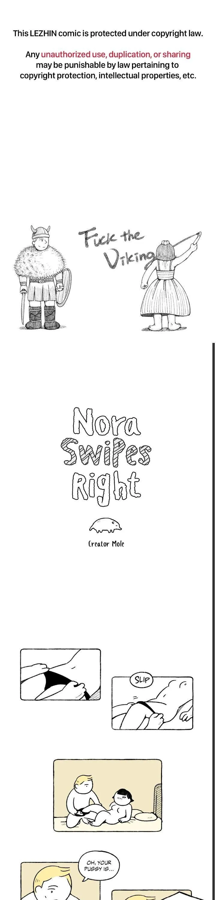 Nora Swipes Right Chapter 4 page 1 - 