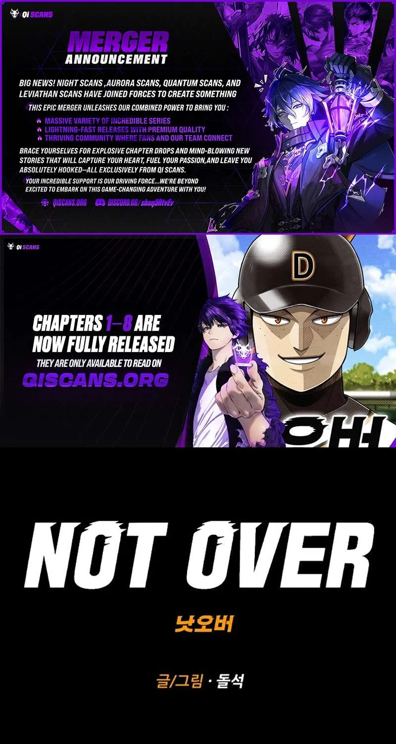 Not Over Chapter 8 page 1 - 