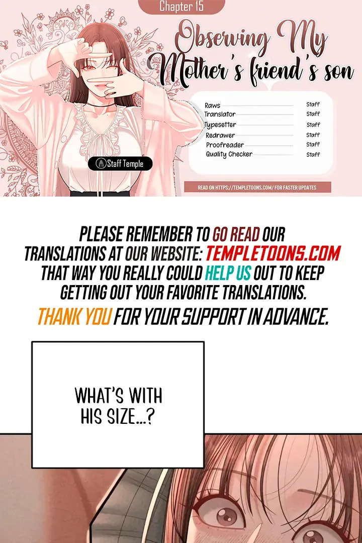 Observing My Mom's Friend's Son Chapter 15 page 1 - 