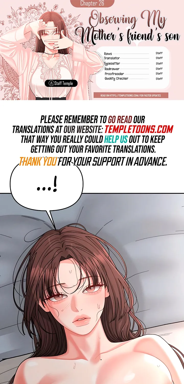 Observing My Mom's Friend's Son Chapter 26 page 1 - 