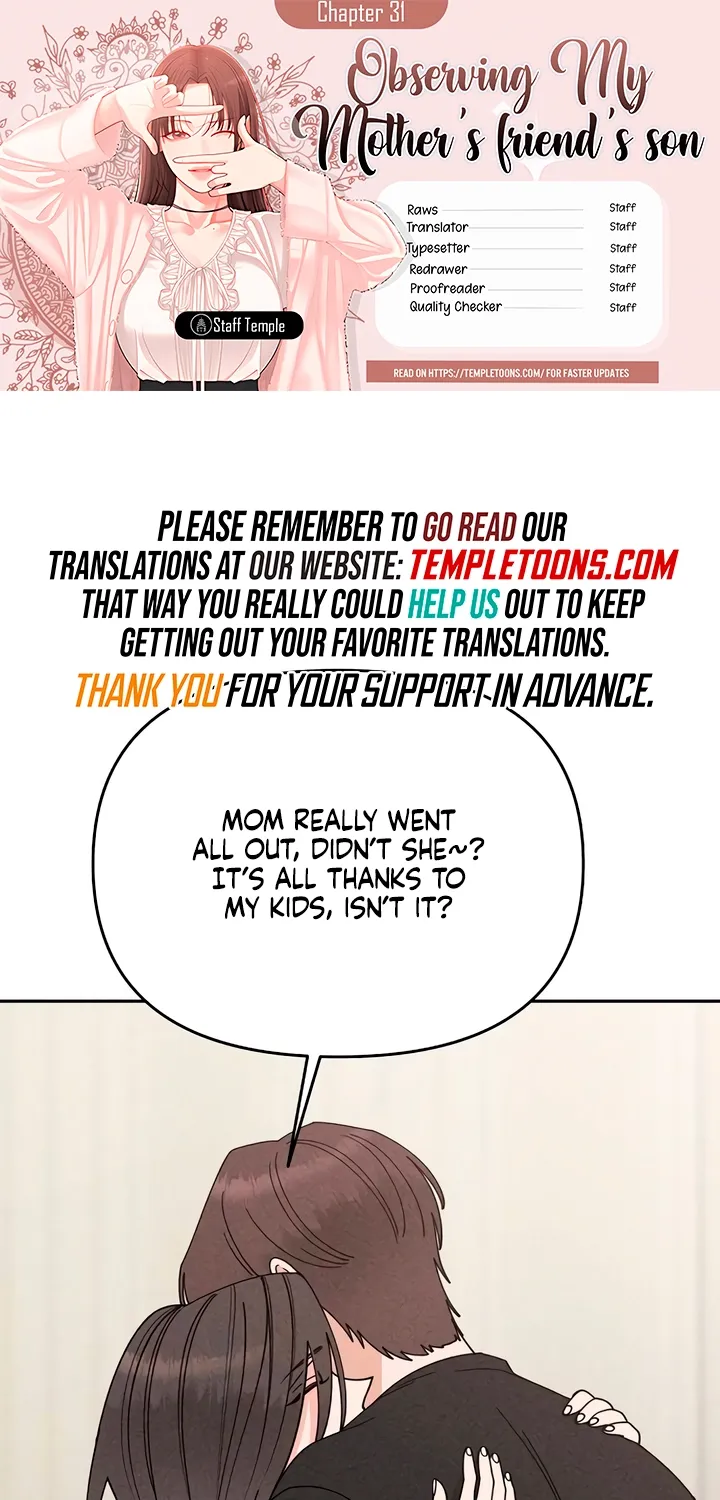 Observing My Mom's Friend's Son Chapter 31 page 1 - 