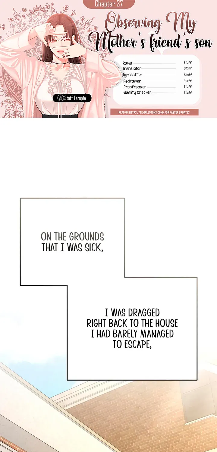 Observing My Mom's Friend's Son Chapter 37 page 1 - 