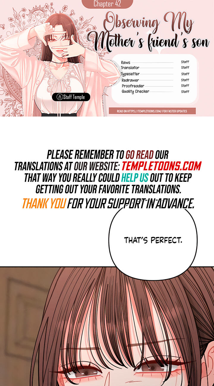 Observing My Mom's Friend's Son Chapter 42 page 1 - 