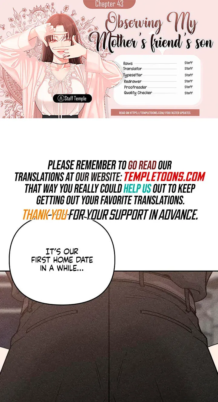 Observing My Mom's Friend's Son Chapter 43 page 1 - 