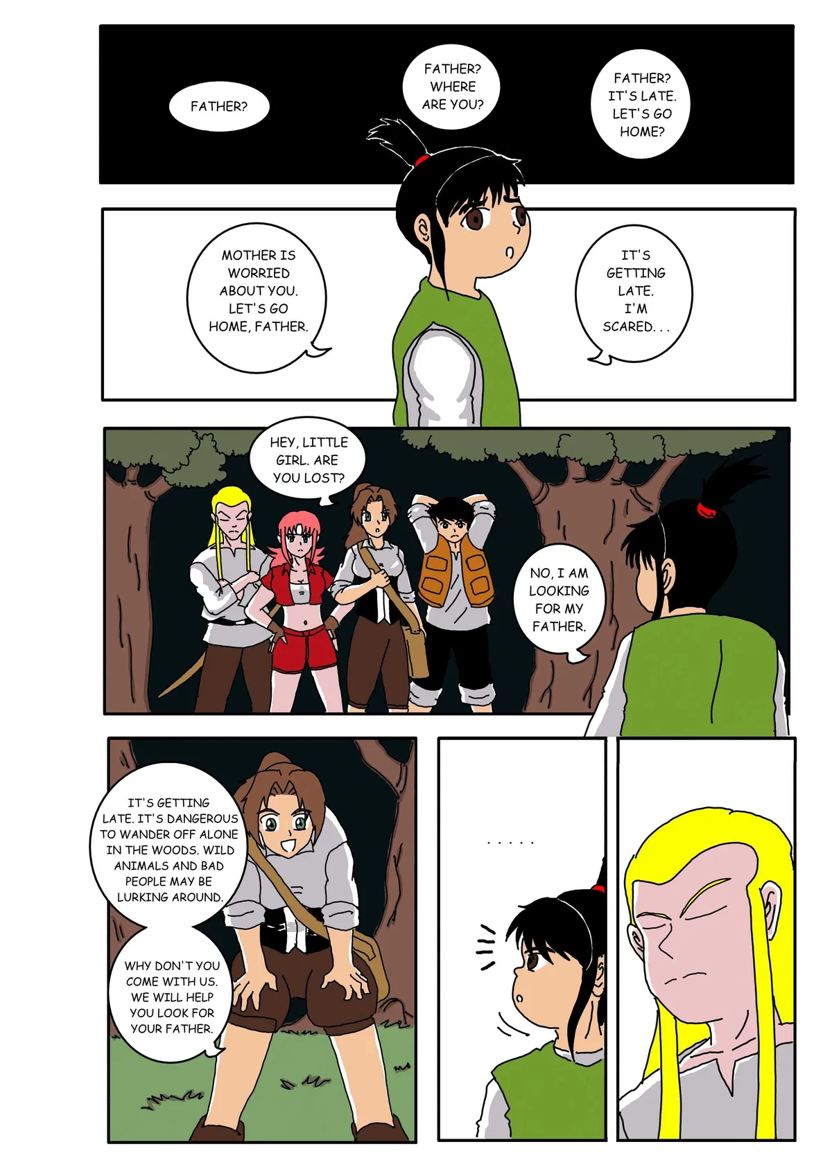 Odyssey Chapter 11 page 1 - 