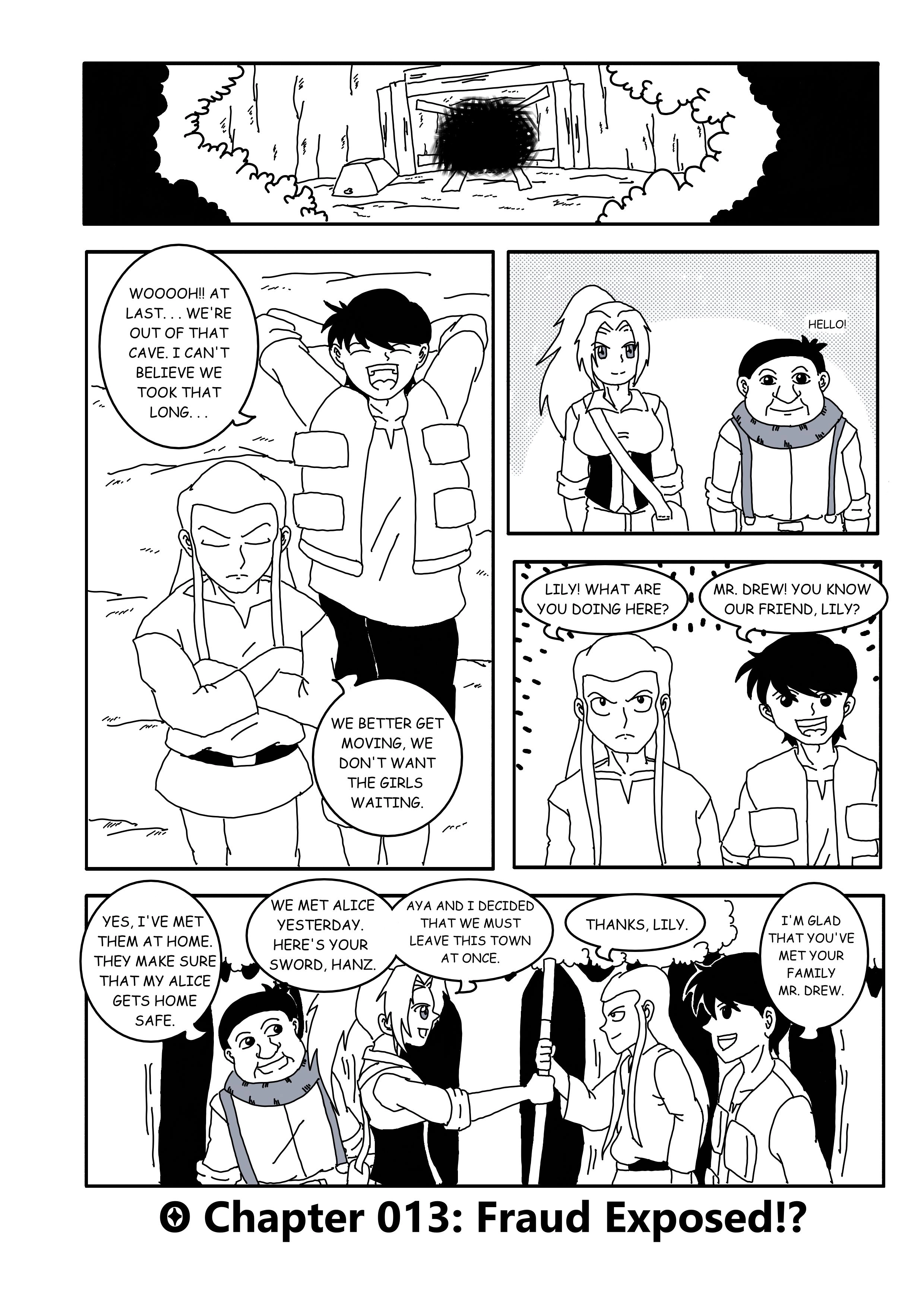 Odyssey Chapter 13 page 1 - 