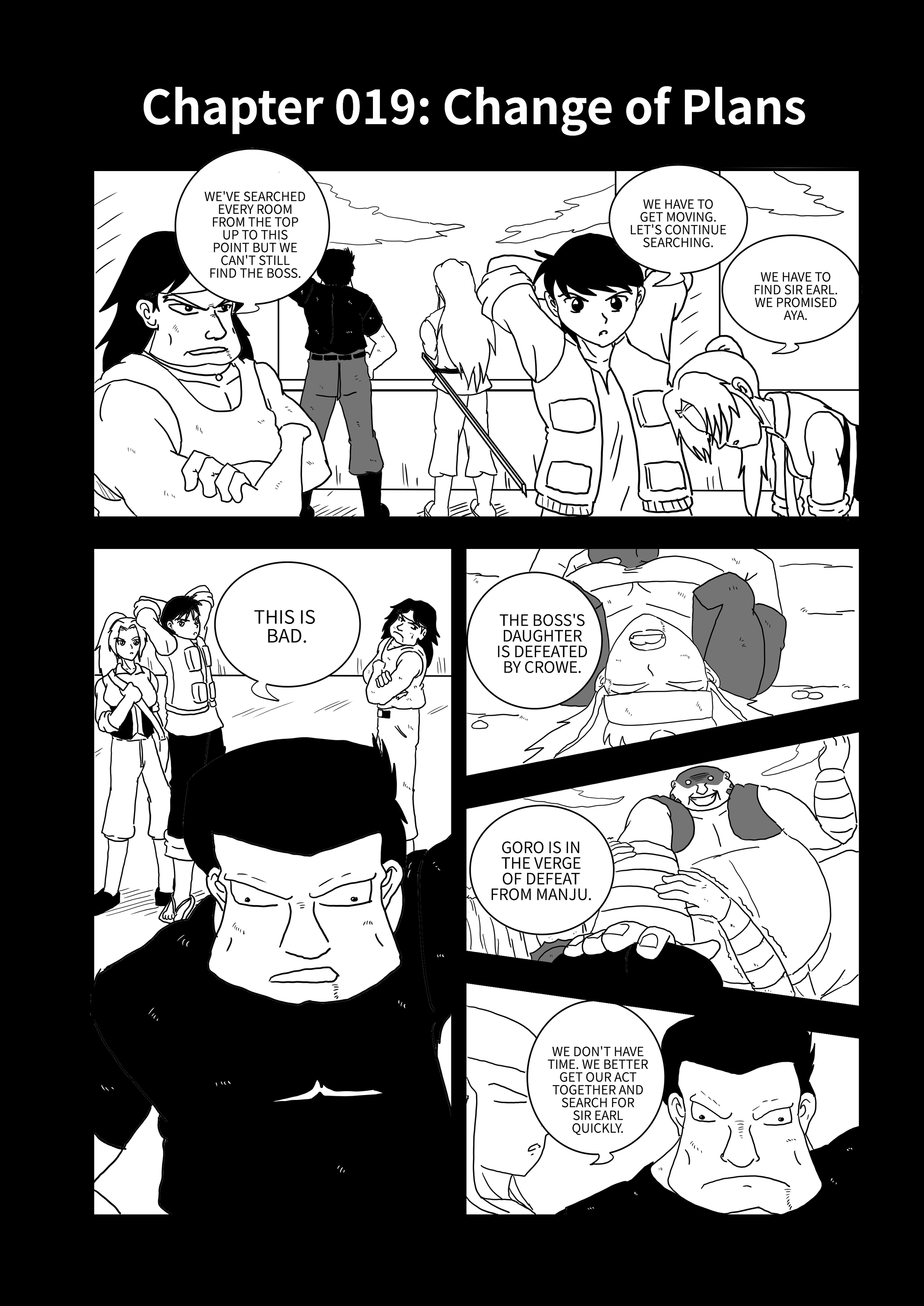 Odyssey Chapter 19 page 1 - 