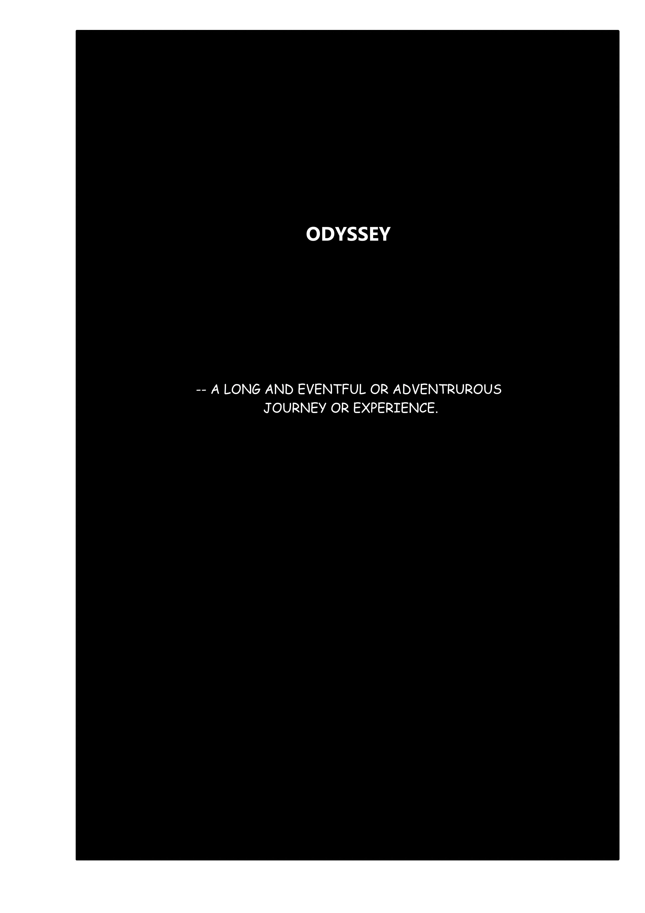 Odyssey Chapter 21 page 1 - 