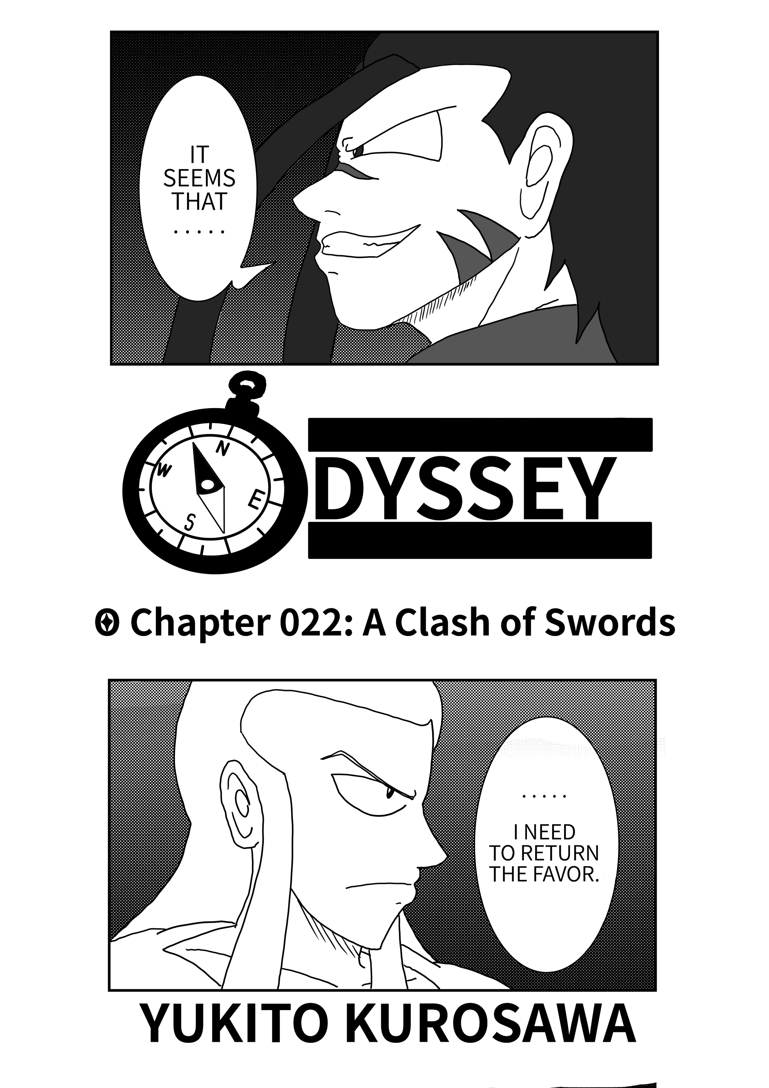 Odyssey Chapter 22 page 1 - 