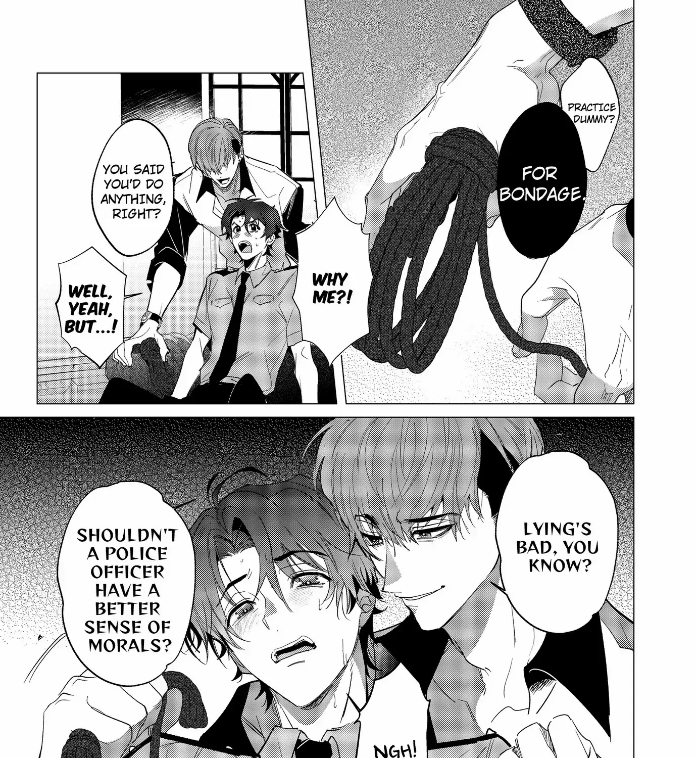 Officer, Let Me Tie You Up! Chapter 3 page 1 - 