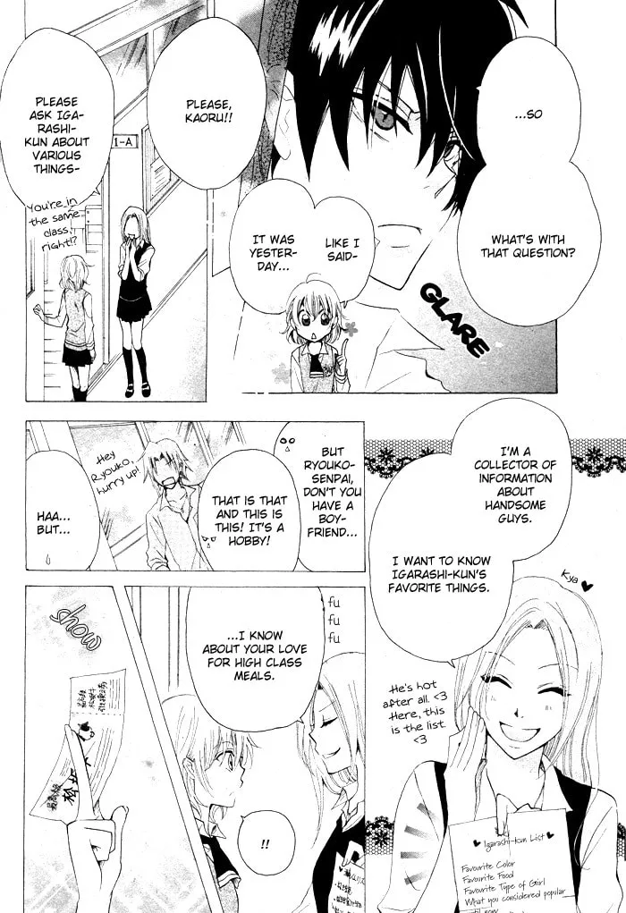Oishii Kimi List Chapter 0 page 4 - 