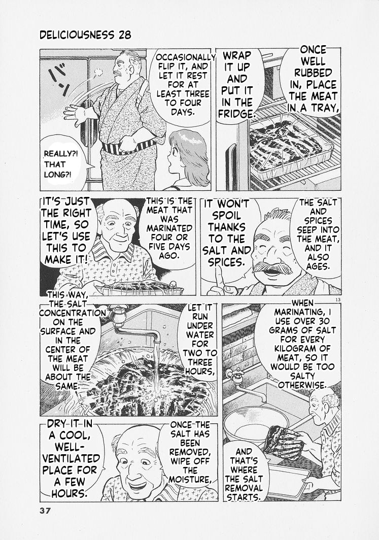 Oishinbo Chapter 255 page 13 - 