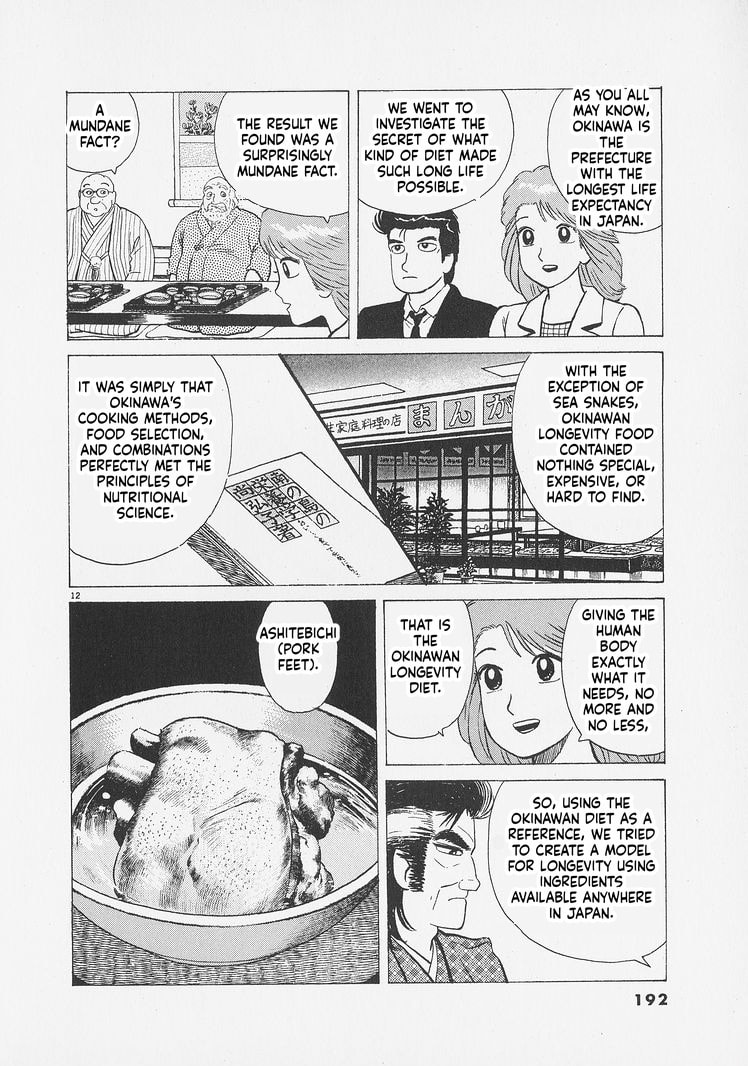 Oishinbo Chapter 262 page 12 - 