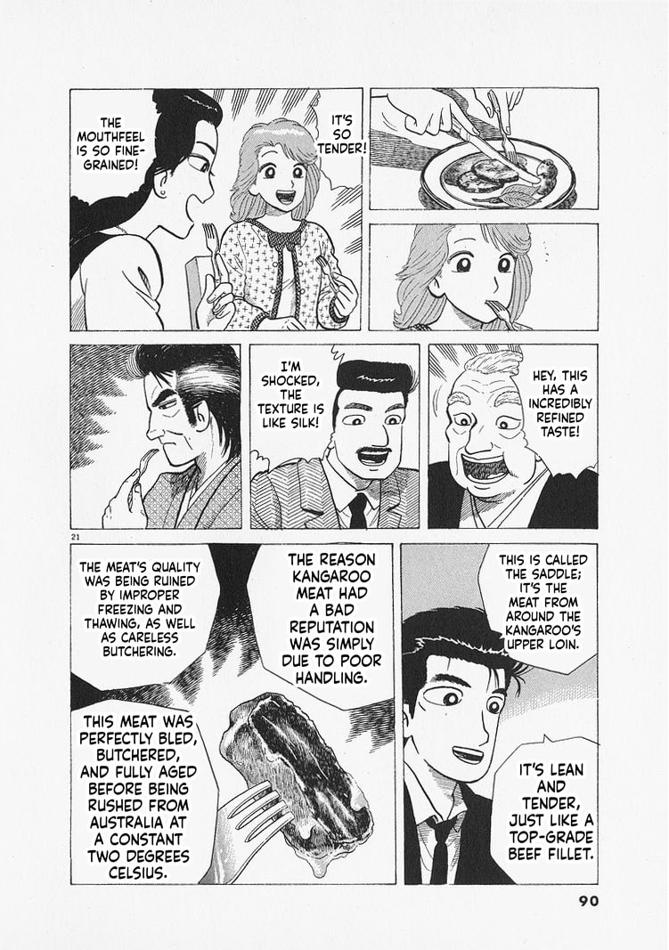 Oishinbo Chapter 302 page 21 - 