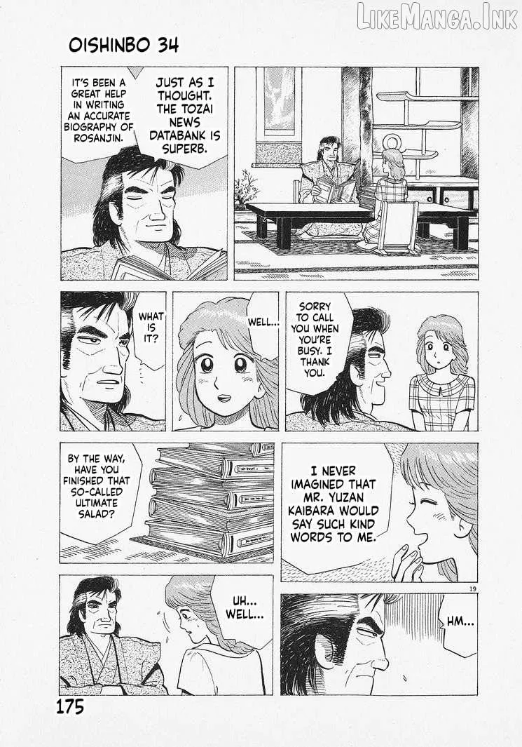 Oishinbo Chapter 315 page 19 - 