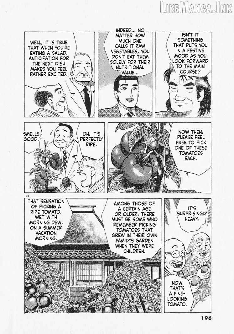 Oishinbo Chapter 316 page 18 - 