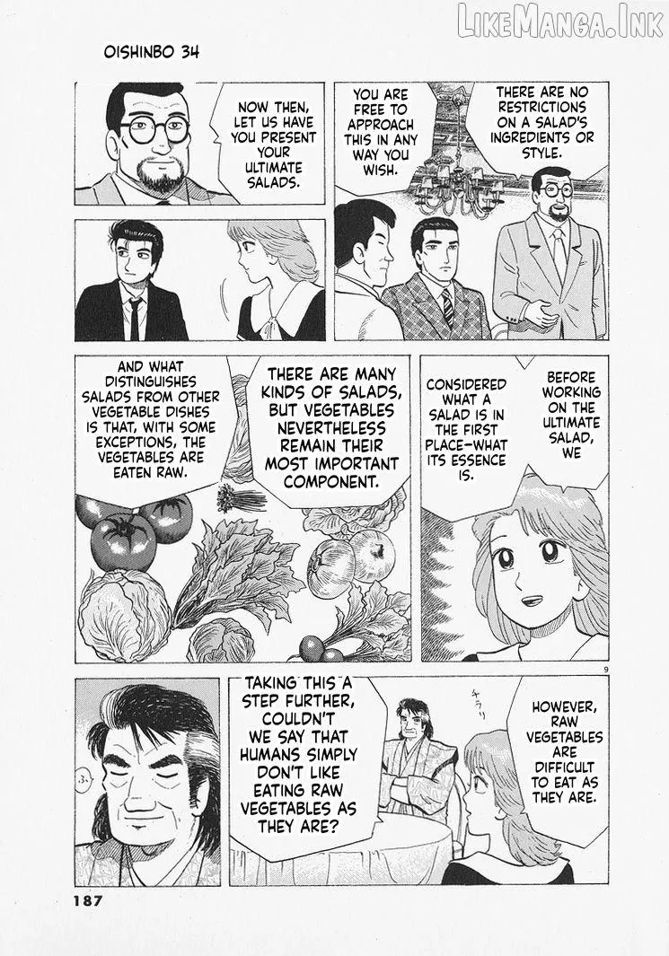 Oishinbo Chapter 316 page 9 - 