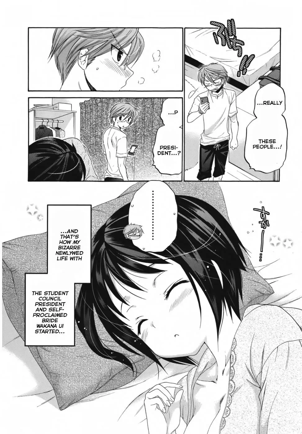 Okusama ga Seitokaichō! Chapter 1 page 37 - 