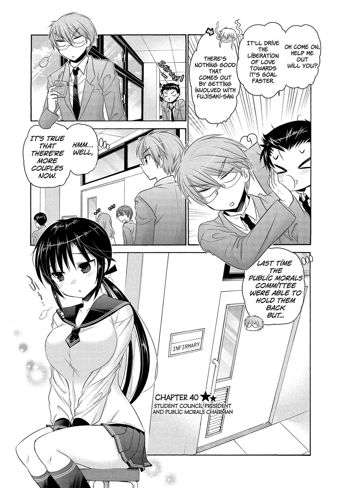 Okusama ga Seitokaichō! Chapter 40 page 3 - 