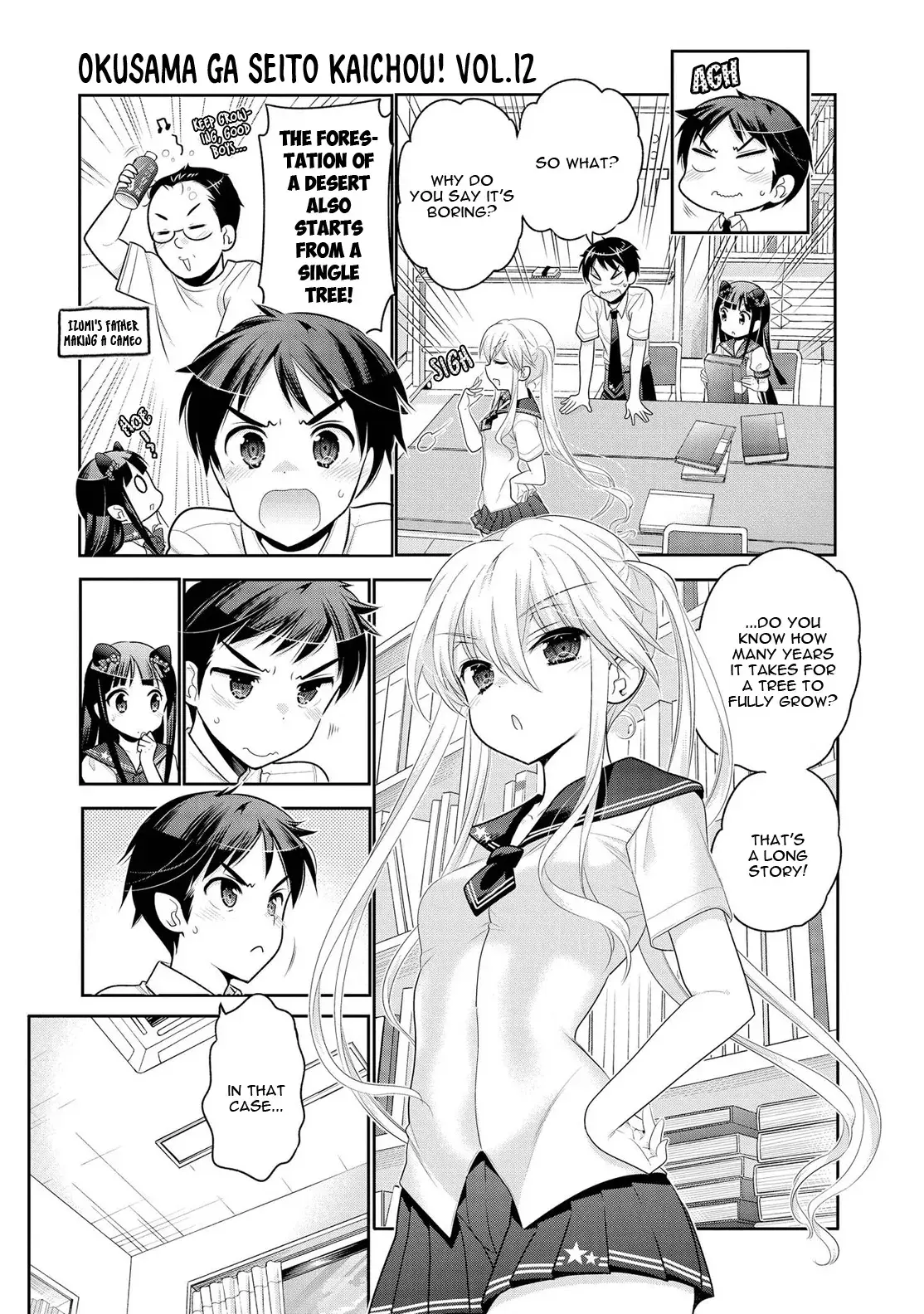 Okusama ga Seitokaichō! Chapter 62 page 12 - 