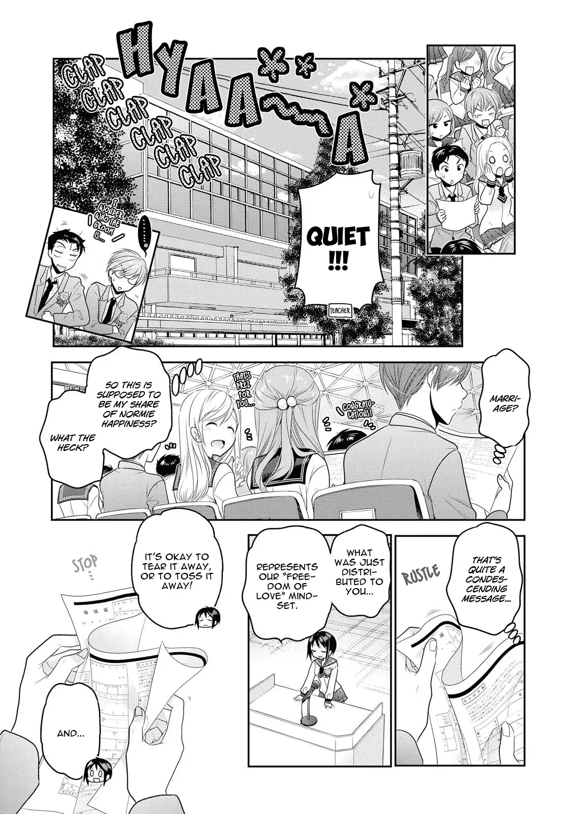 Okusama ga Seitokaichō! Chapter 69 page 20 - 
