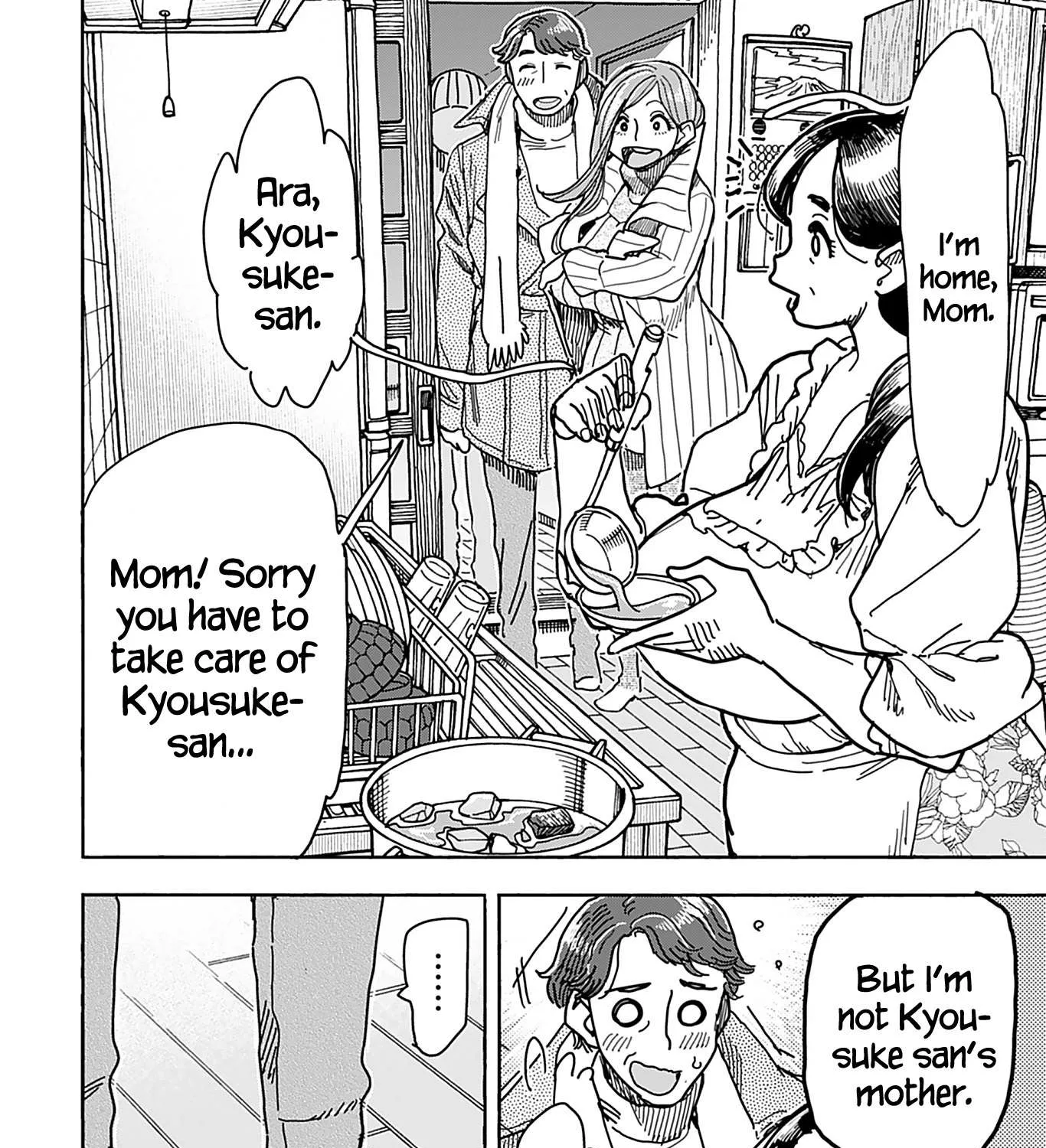 Okusan Chapter 132 page 38 - 