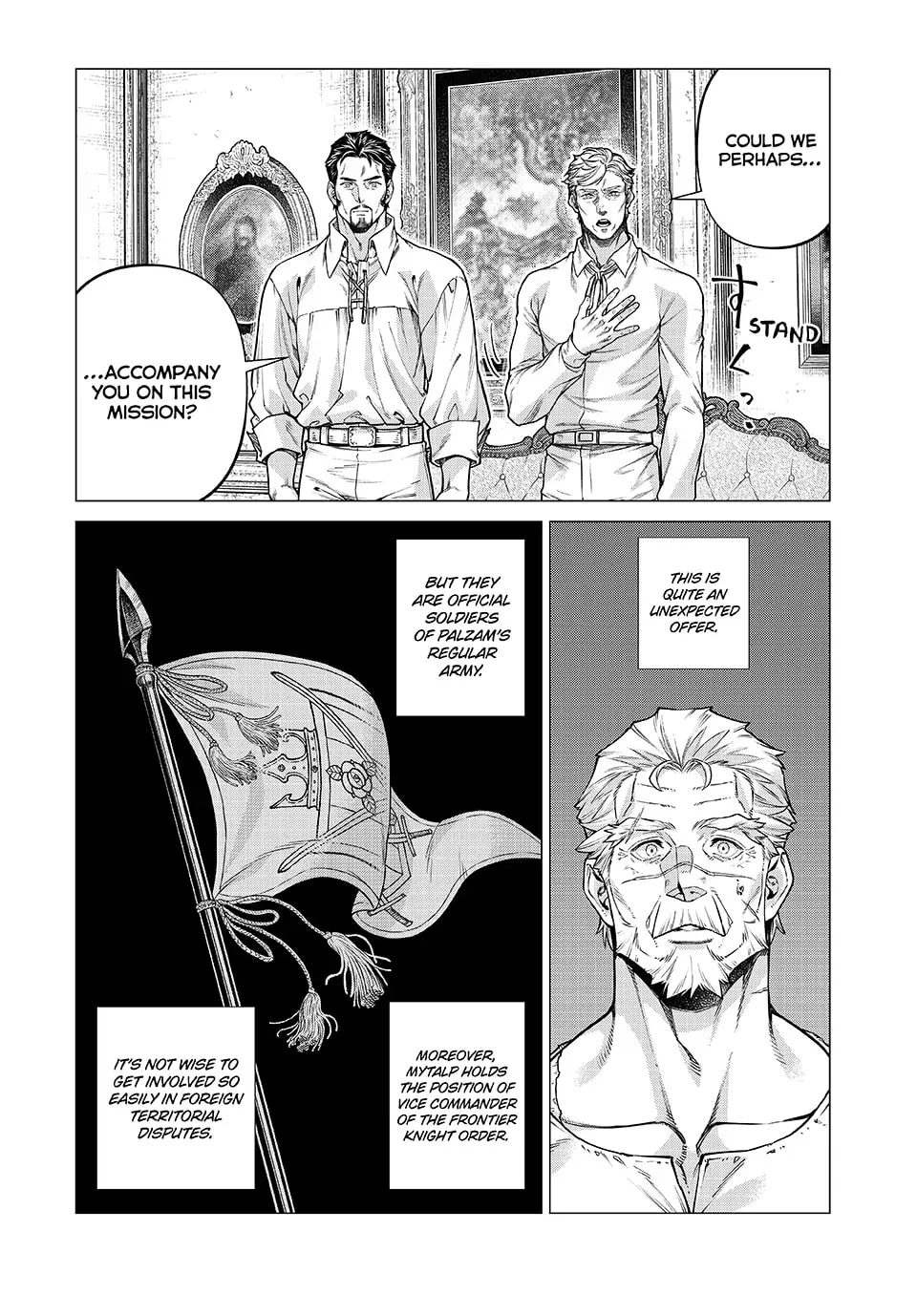 Old Knight in the Frontier - Bard Roehn Chapter 86 page 14 - 