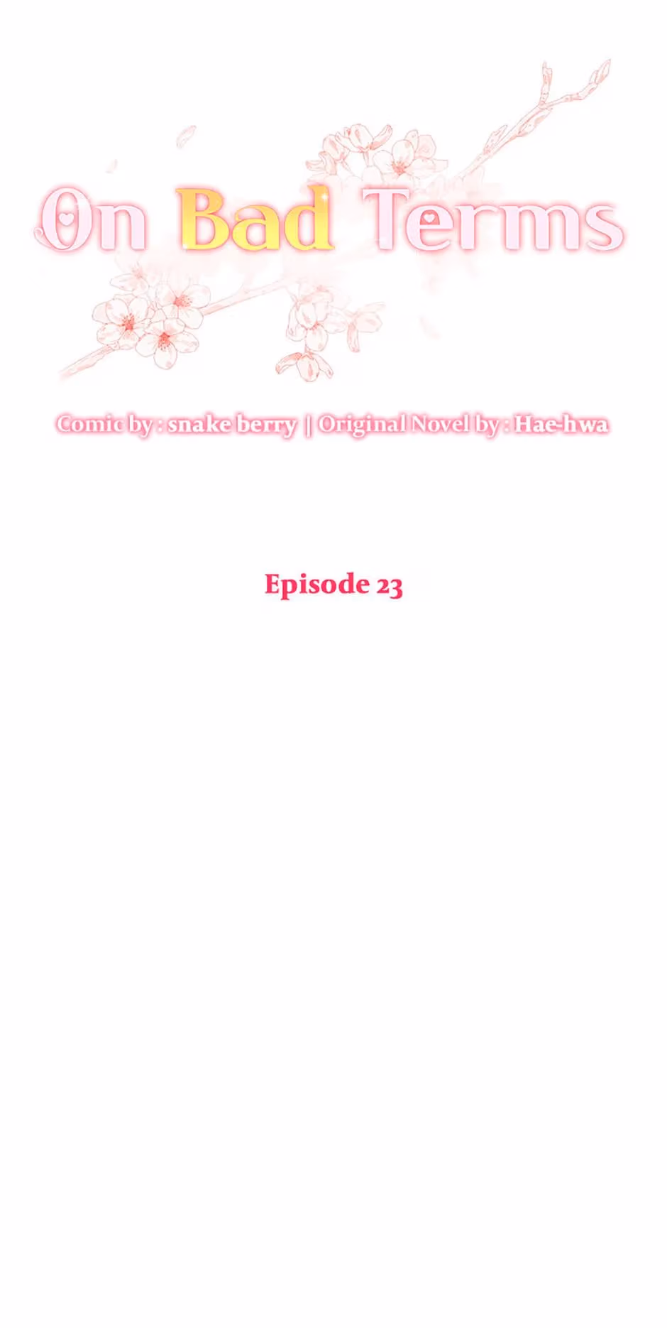 On Bad Terms Chapter 23 page 10 - 