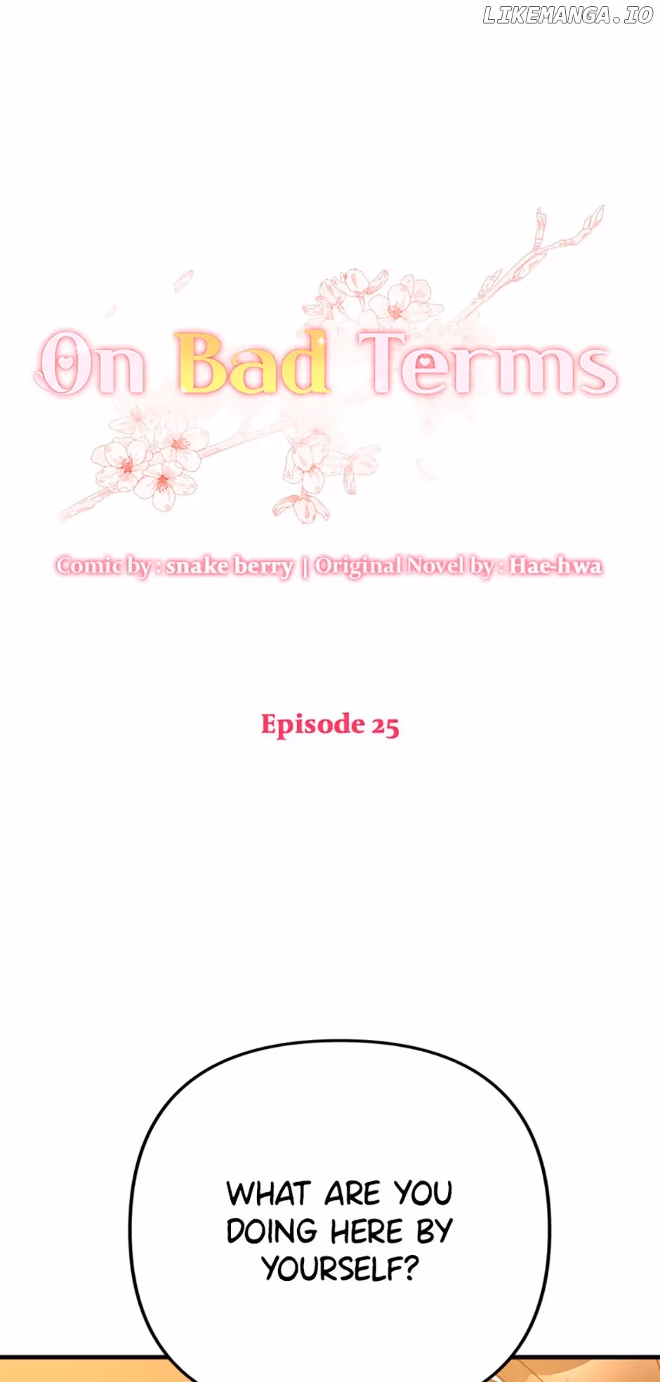 On Bad Terms Chapter 25 page 1 - 