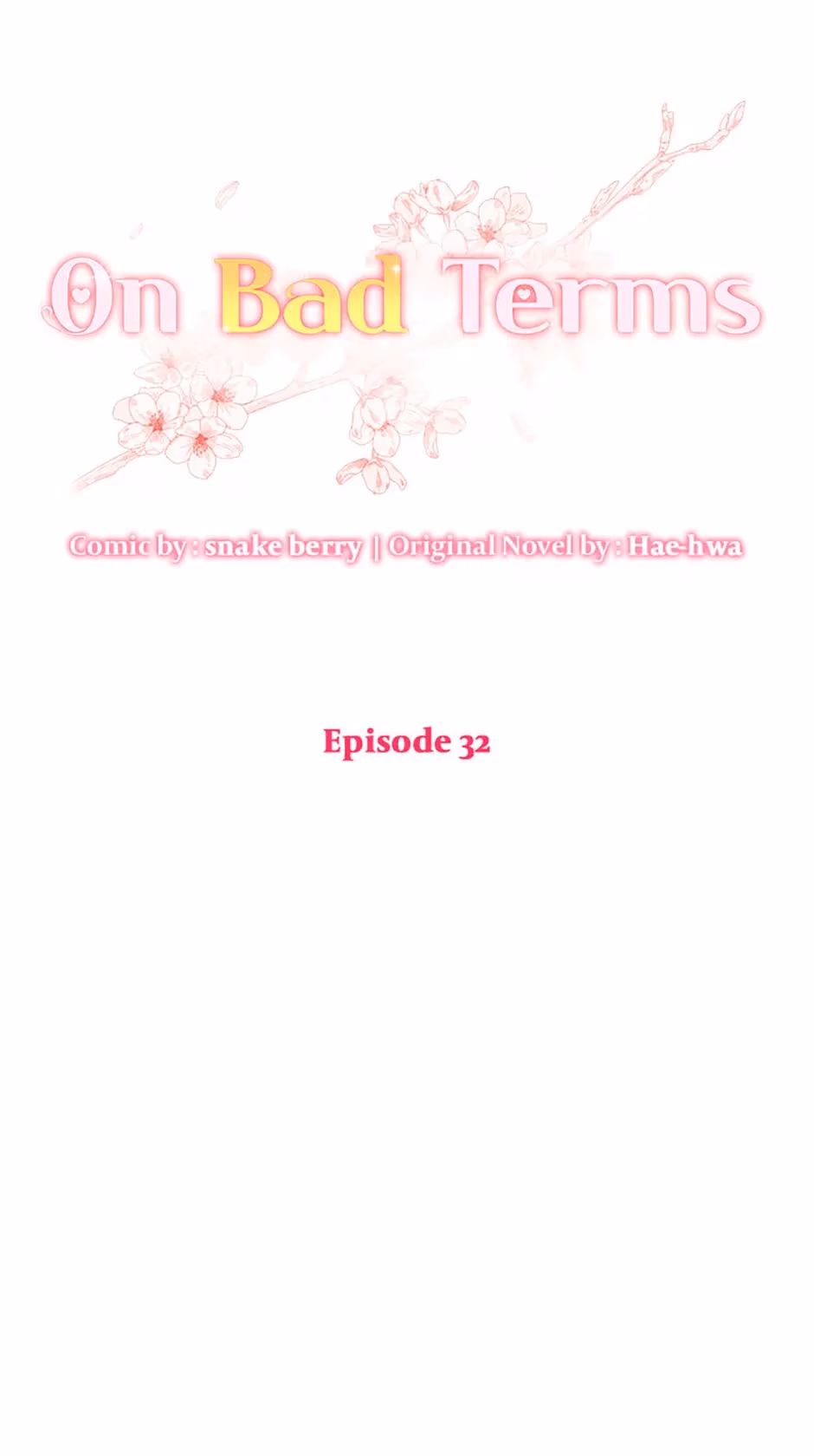 On Bad Terms Chapter 32 page 1 - 