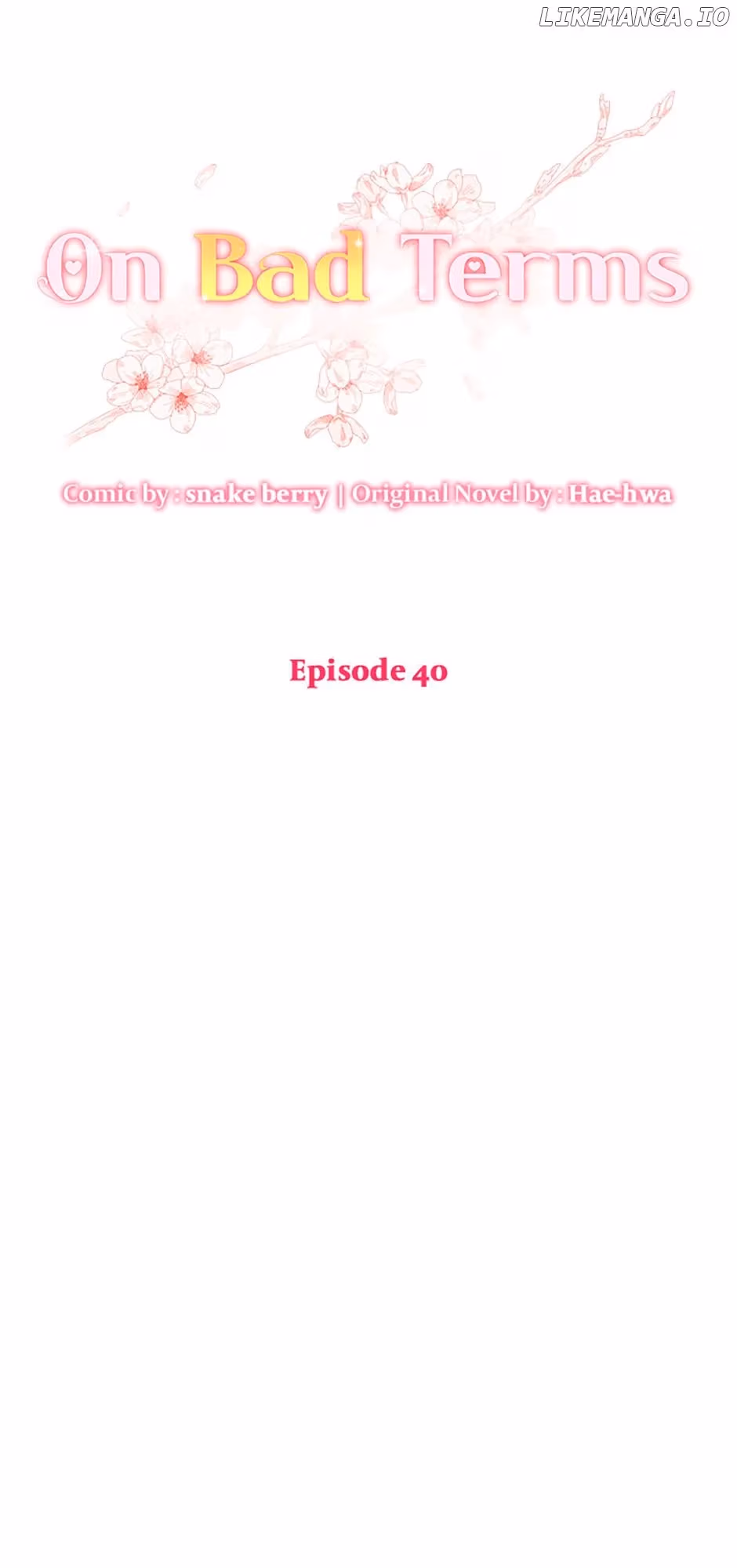 On Bad Terms Chapter 40 page 1 - 