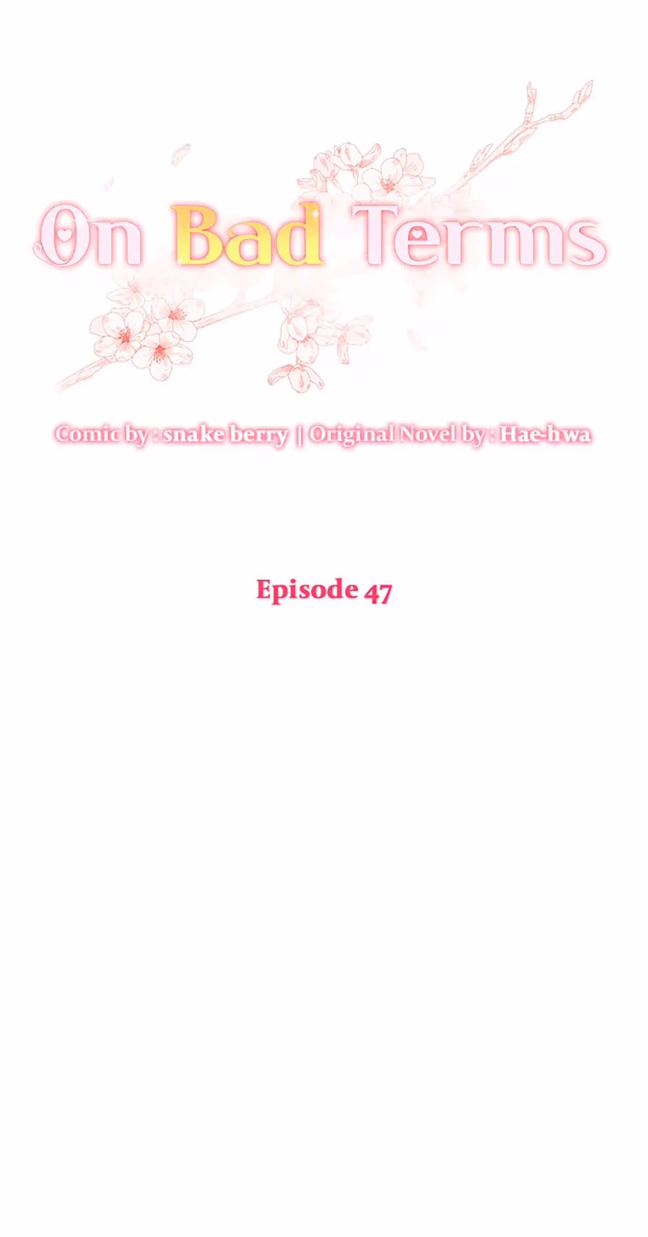 On Bad Terms Chapter 47 page 1 - 