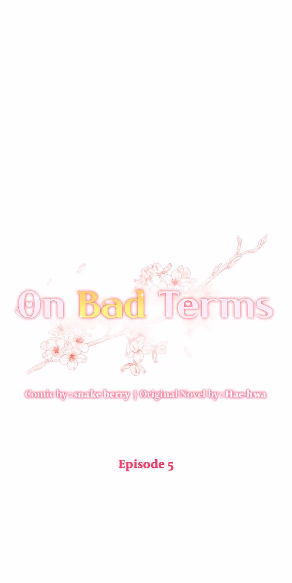 On Bad Terms Chapter 5 page 1 - 