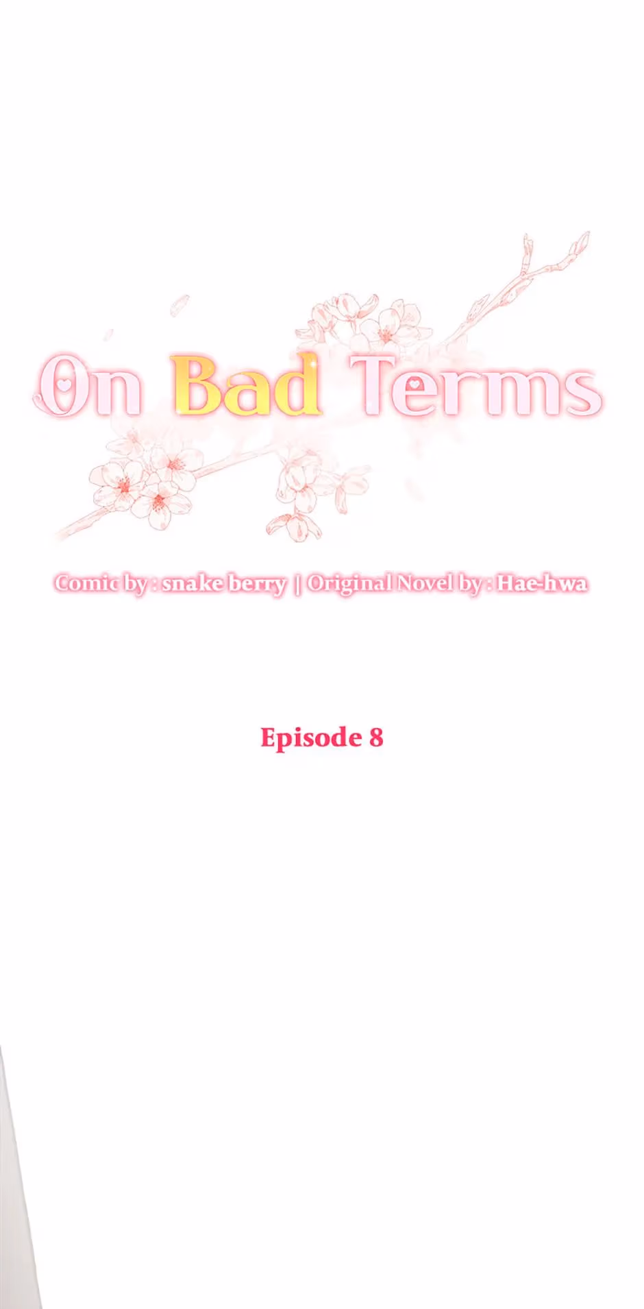 On Bad Terms Chapter 8 page 1 - 