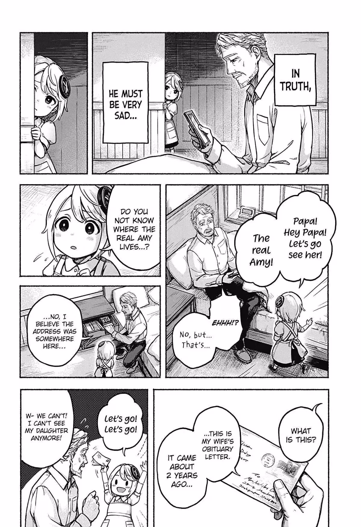 One-Armed Amy Chapter 1 page 10 - 