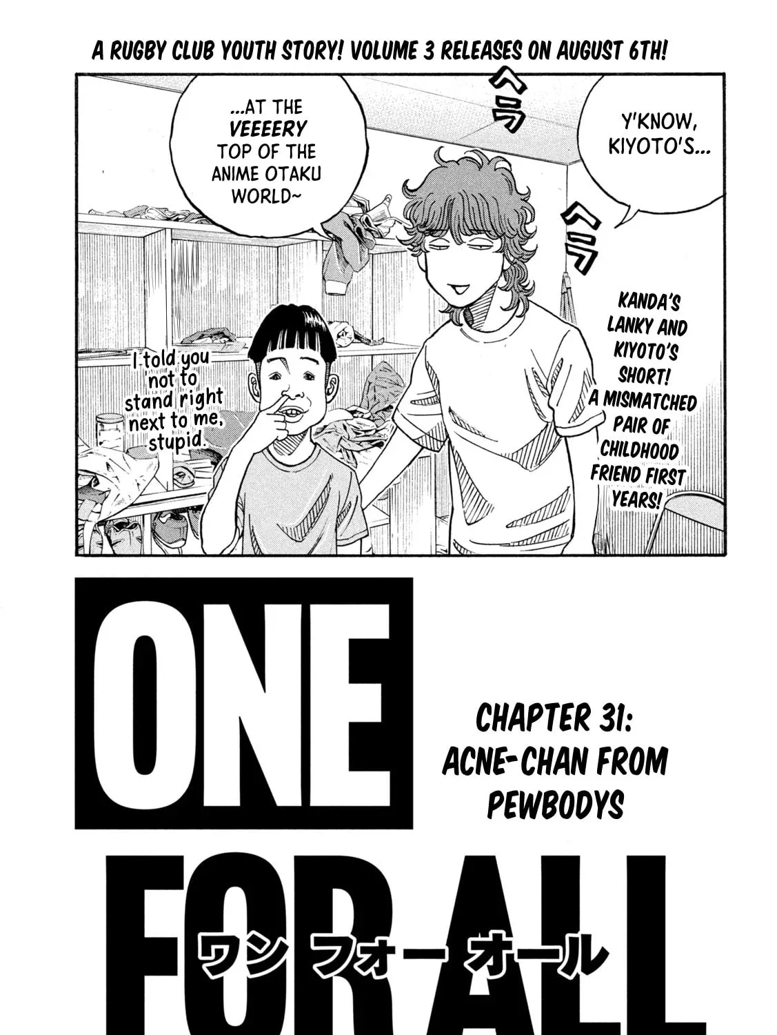 ONE FOR ALL Chapter 31 page 1 - 