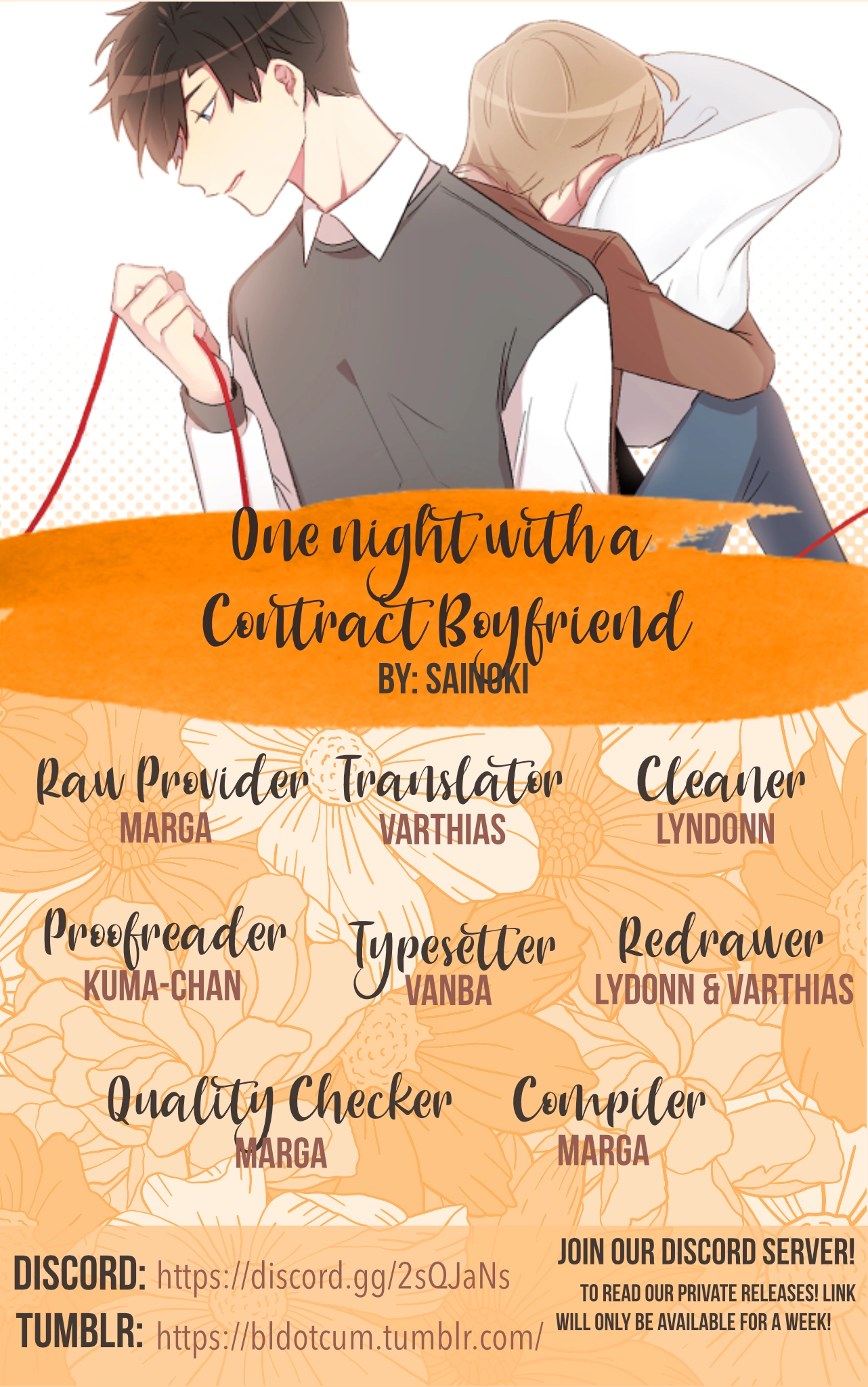 One Night with a Contract Boyfriend Chapter 1 page 1 - 