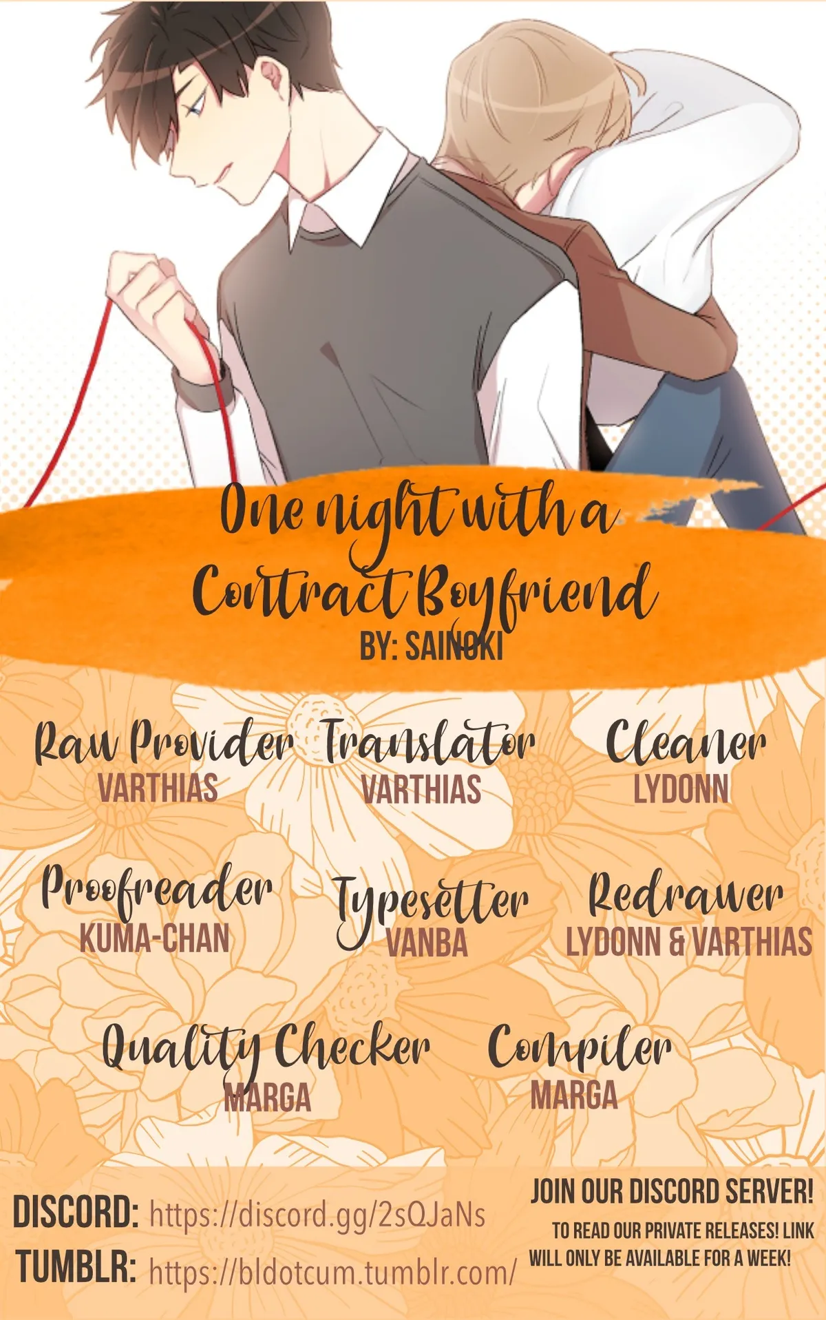 One Night with a Contract Boyfriend Chapter 2 page 1 - 