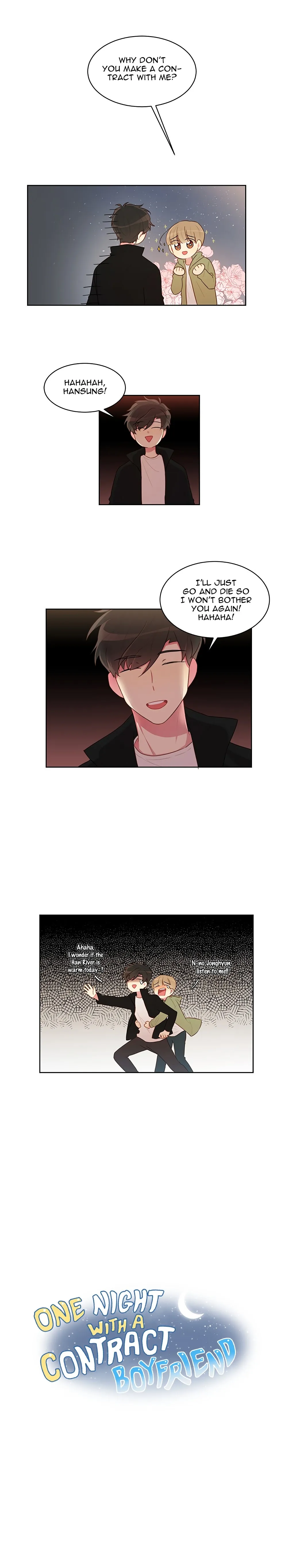 One Night with a Contract Boyfriend Chapter 2 page 3 - 