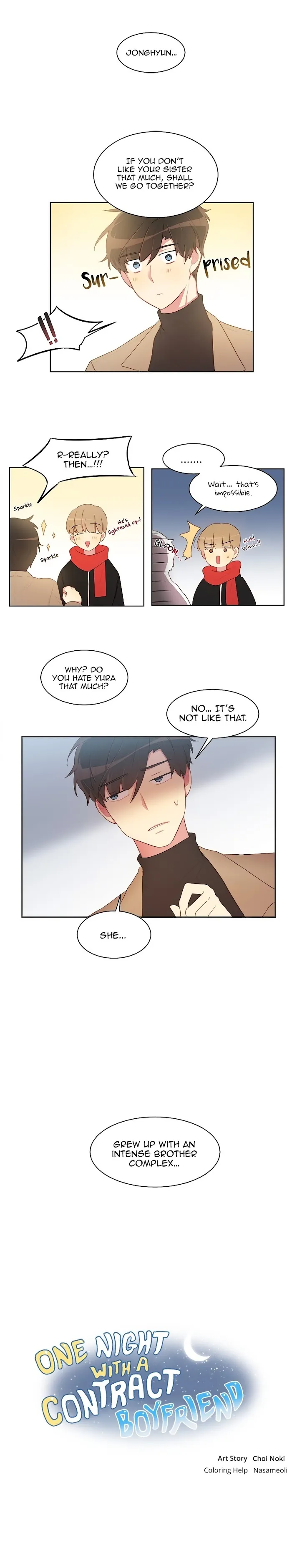 One Night with a Contract Boyfriend Chapter 3 page 4 - 
