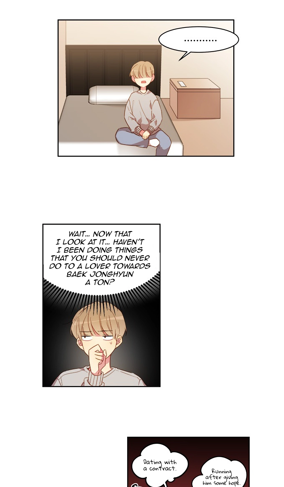 One Night with a Contract Boyfriend Chapter 4 page 8 - 