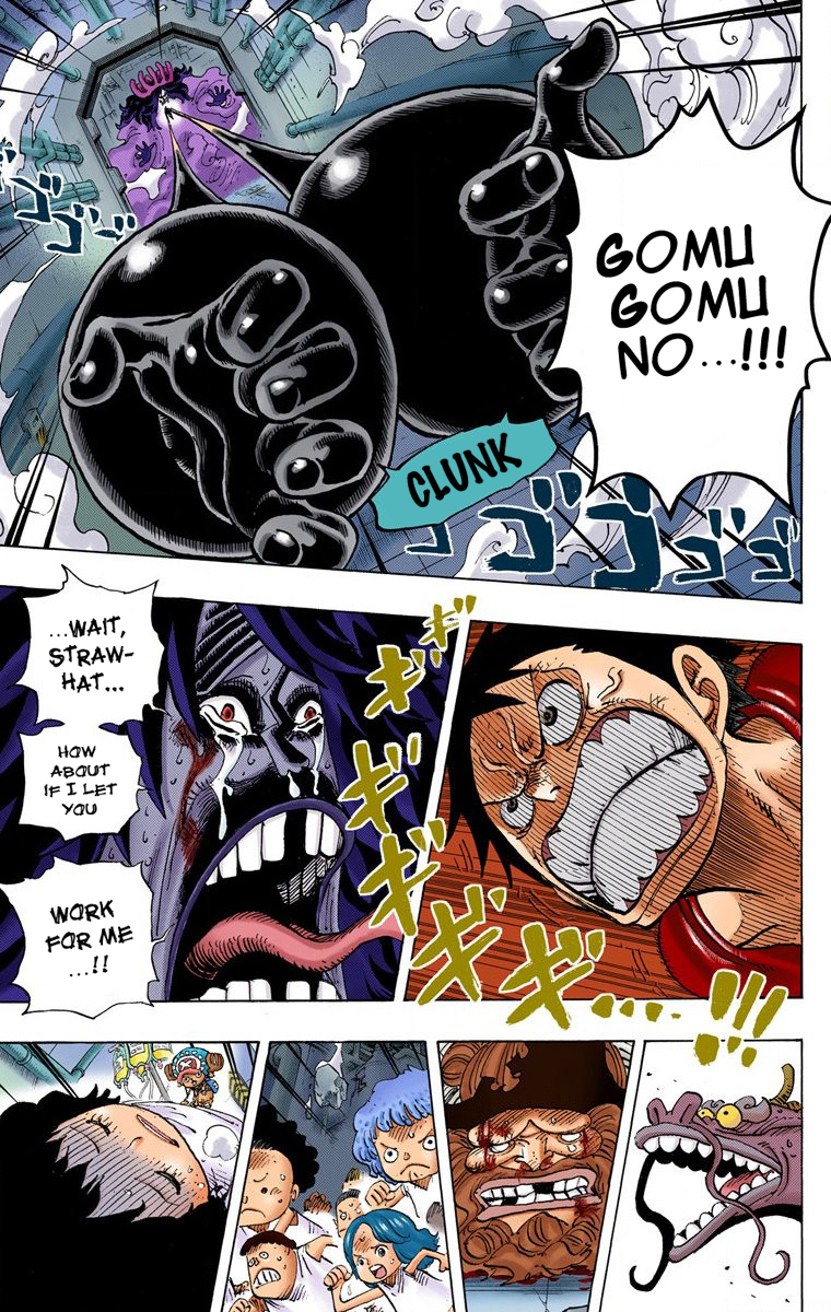 One Piece (Official Colored) Chapter 692 page 3 - 