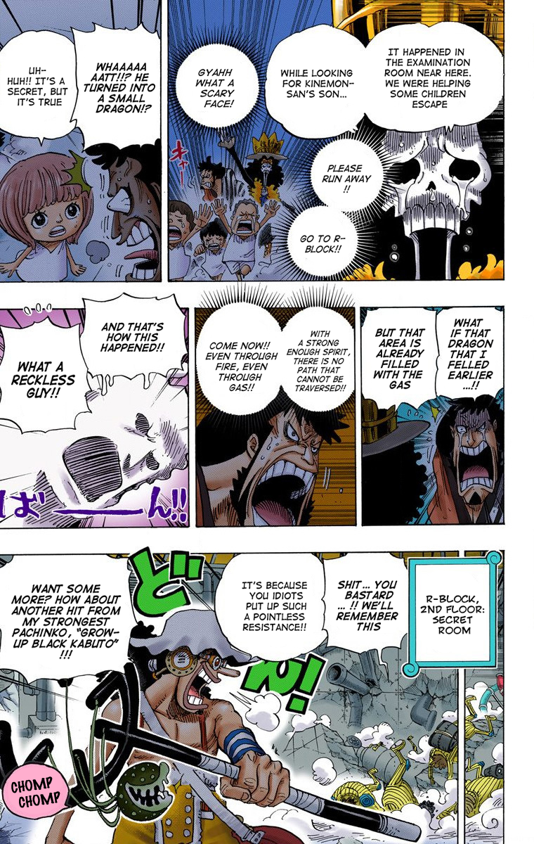 One Piece (Official Colored) Chapter 692 page 8 - 
