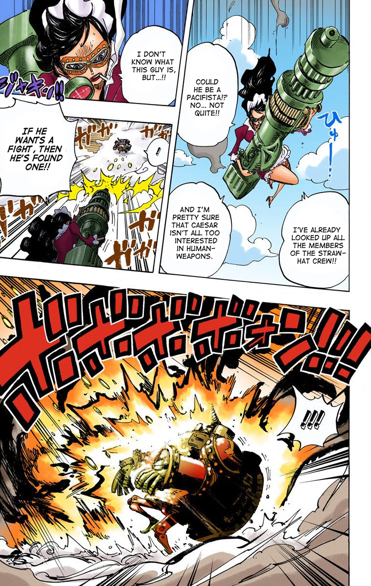 One Piece (Official Colored) Chapter 693 page 5 - 