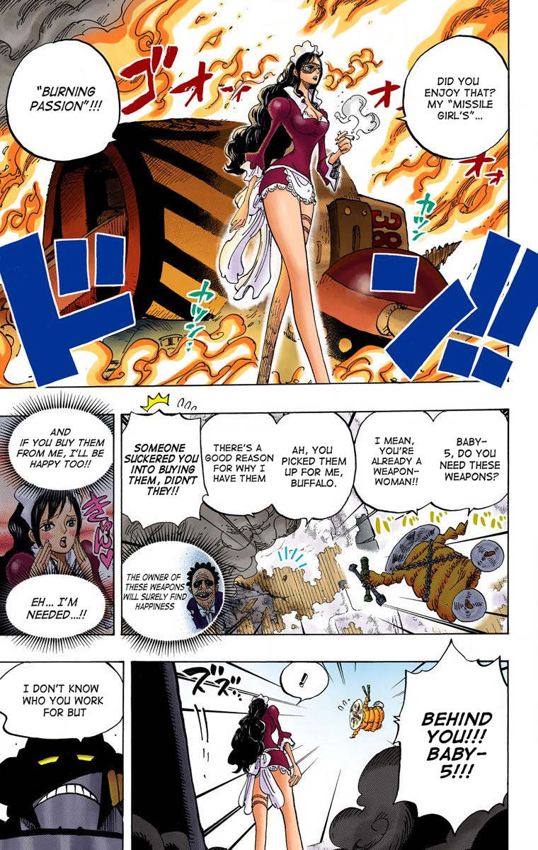 One Piece (Official Colored) Chapter 694 page 4 - 