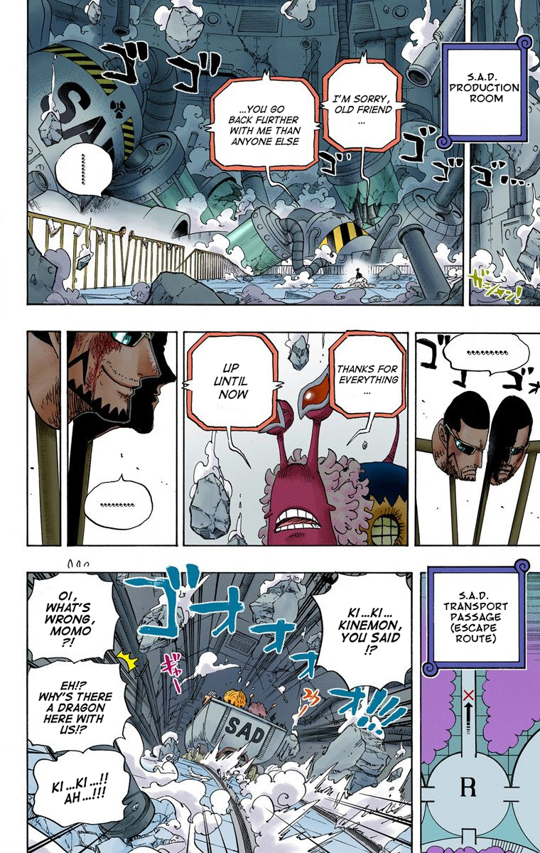 One Piece (Official Colored) Chapter 694 page 7 - 