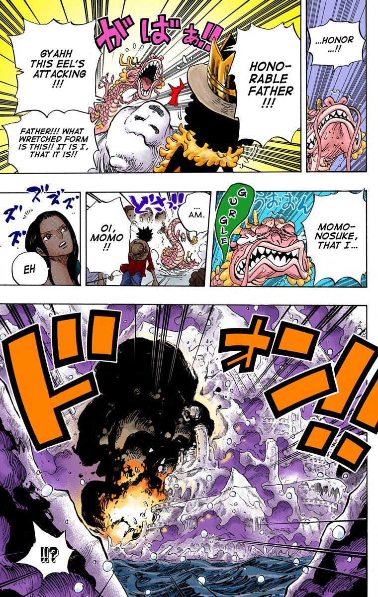 One Piece (Official Colored) Chapter 694 page 8 - 